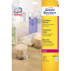 Avery transparante Crystal...