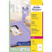 Avery Ultra Glossy Labels 210 x 297 mm box of 40 sheets 40 labels