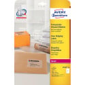 Avery L7567-25 étiquettes d'expédition ft 210 x 297 mm (b x h), 25 étiquettes, transparent