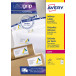 Avery étiquettes blanches laser ft 99,1 x 57 mm, 2500 pièces, 10 par feuille