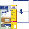 Avery L7169 White Laser Shipping Labels Ultragrip 4 per sheet 99.1 x 139 mm 100 sheets