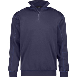 Sweat demi-zipp - Felix - marine - Dassy - S / PCE
