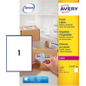 Avery L7167B-100 BlockOut Parcel Labels QuickPeel 199.6 x 289.1 mm 100 labels