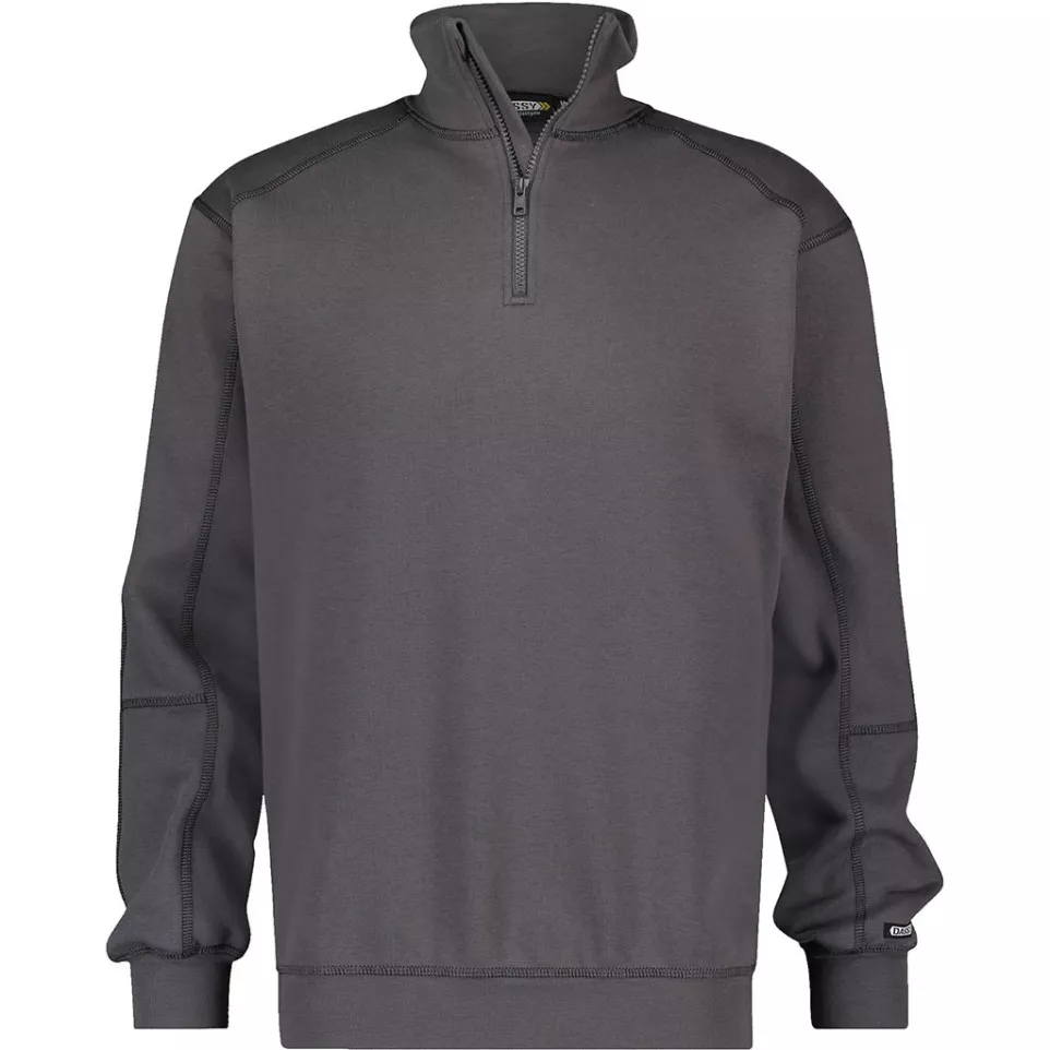Sweat demi-zipp - Felix - gris -...