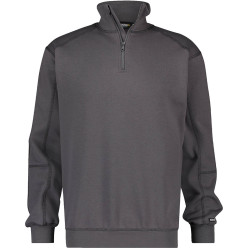 Sweat demi-zipp - Felix - gris - Dassy - S / PCE