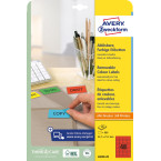 Avery Mini-etiketten rood