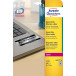 Avery étiquettes ultra résistantes argentées ft 96 x 50,8 mm (l x h), 200 pièces, 10 par feuille