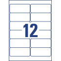Avery afneembare weerbestendige etiketten Ft 99,1 x 42,3 mm (b x h), wit, doos van 240 etiketten