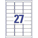 Avery L4737REV-25 afneembare etiketten ft 63,5 x 29,6 mm (b x h), 675 etiketten, wit