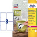 Avery L4715R Removable Moisture-Resistant Labels 99.1 x 67.7 mm White Box of 160
