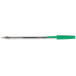 Q-Connect Ballpoint Pen Medium Green with Cap 0.7mm