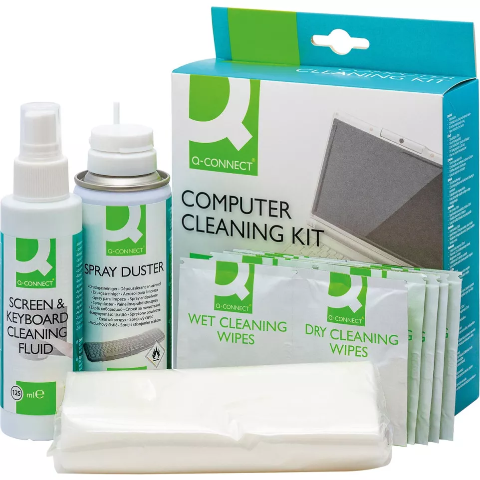 Q-CONNECT Kit pour nettoyage de...