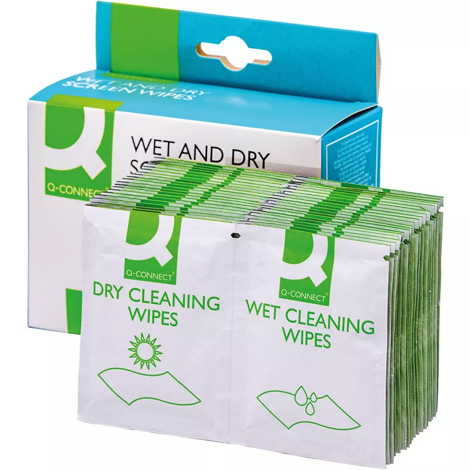 Q-CONNECT Wet & Dry Screen Cleaning...