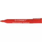 Q-Connect Permanent Marker Bullet Tip Red 2-3mm