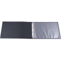 Q-CONNECT pochette perforée, ft A3 paysage, perforation 11 trous, grainé, paquet de 10 pièces