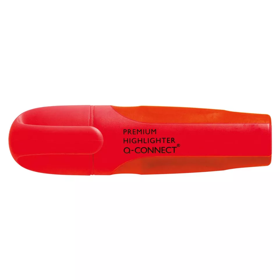 Q-CONNECT Premium Red Highlighter