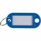 Q-CONNECT key tags pack of 10 dark blue