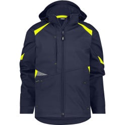 Dassy Kalama Softshell Jacket Navy/Yellow XL per piece