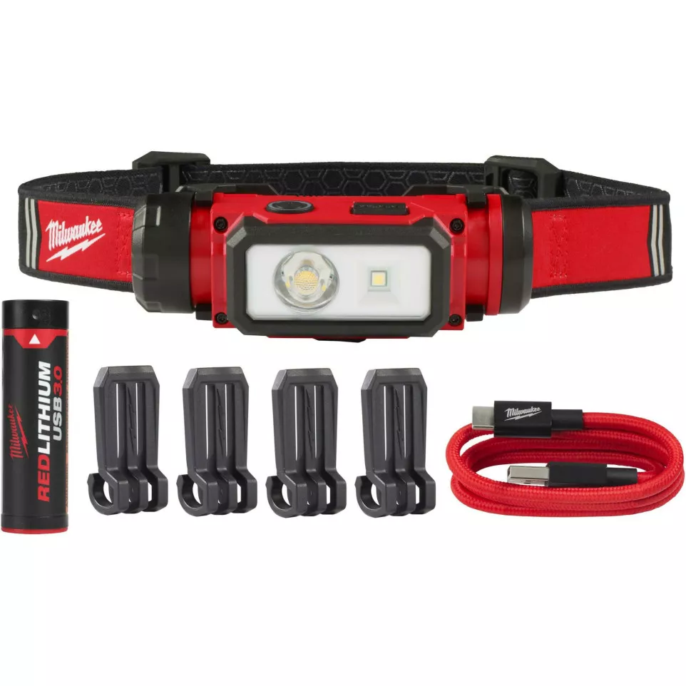 Lampe frontale Milwaukee  L4 HLRP-301...