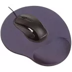 Q-Connect Gel Mouse Mat with Wrist Rest Grey KF02213