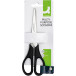 Q-Connect Ergonomic All Purpose Scissors 180mm Stainless Steel Black Handle