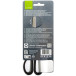 Q-Connect Ergonomic All Purpose Scissors 180mm Stainless Steel Black Handle