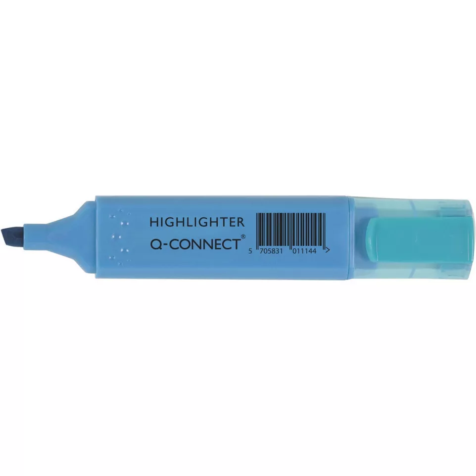 Q-CONNECT markeerstift, blauw
