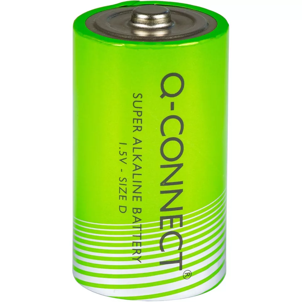 Q-CONNECT pile, alcaline, D, blister...