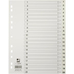 Q-CONNECT tabbladen, A4,...