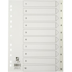 Q-CONNECT tabbladen, A4,...