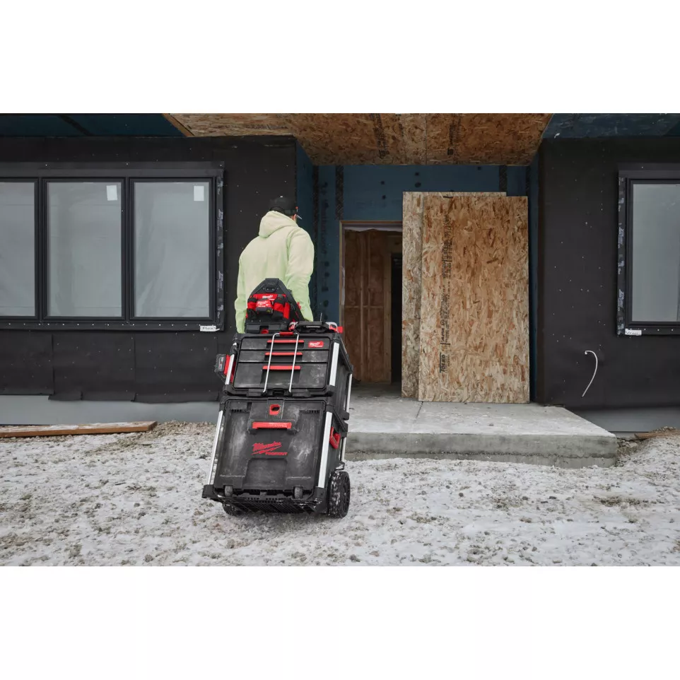 Milwaukee Packout trolley met lade / pce