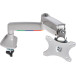 Kensington SmartFit one-touch verstelbare monitorarm, enkel, grijs