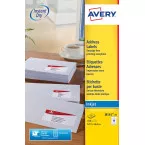 Avery Inkjet Address Labels 63.5 x 46.6 mm White 450 Labels J8161-25