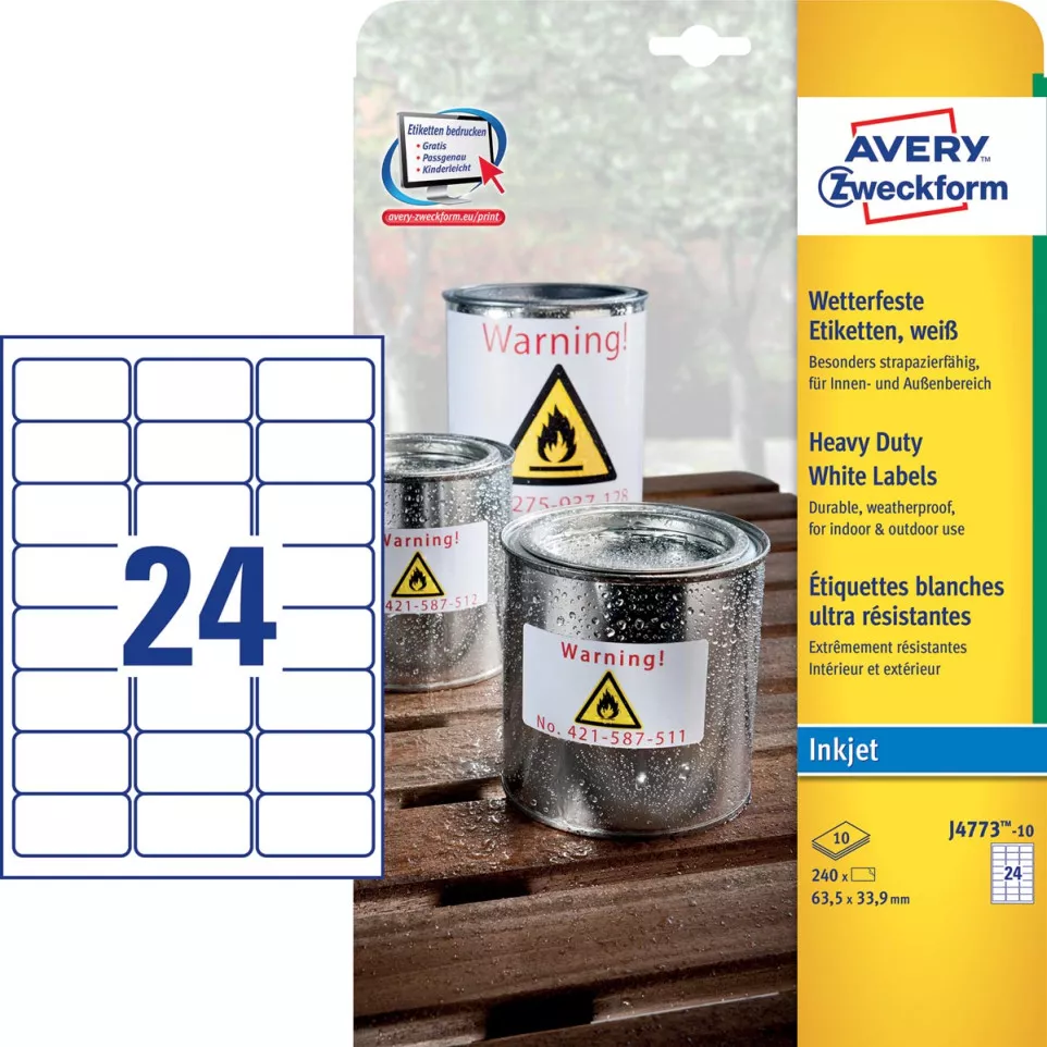 Avery Zweckform J4773-10...