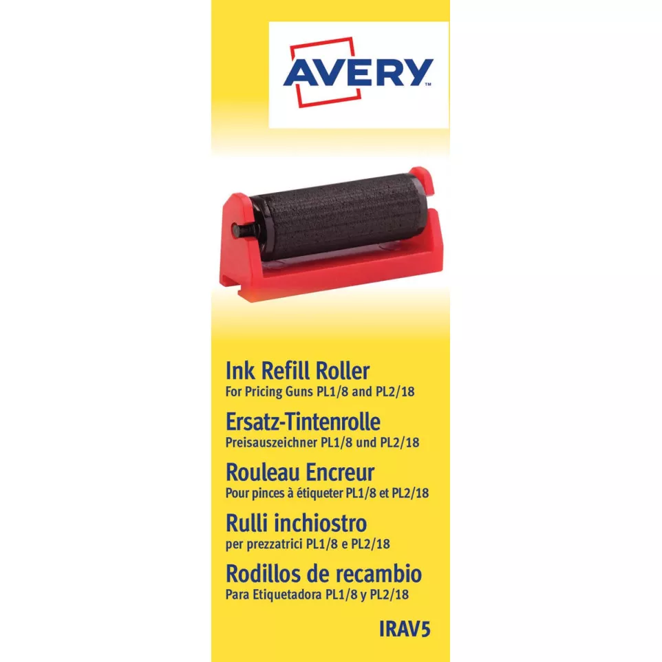 Avery IRAV5 inktrol zwart, doosje van...