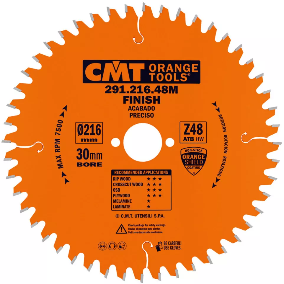 CMT Universal Saw Blade 216 x 30 mm -...