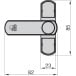 FOX Security Lock Brown / pc