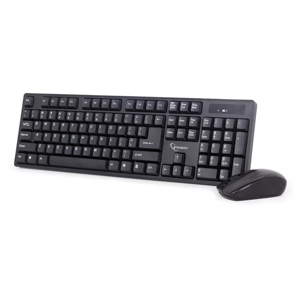 Gembird clavier et souris sans fil,...