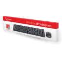 Gembird clavier et souris sans fil, qwerty