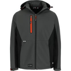Veste softshell - Trystan - gris/noir - Herock - L / pce