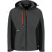 Softshell jas - Trystan - grijs/zwart - Herock - L / pce