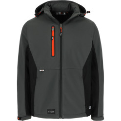 Veste softshell - Trystan - gris/noir - Herock - M / pce