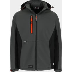 Veste softshell - Trystan - gris/noir - Herock - S / pce