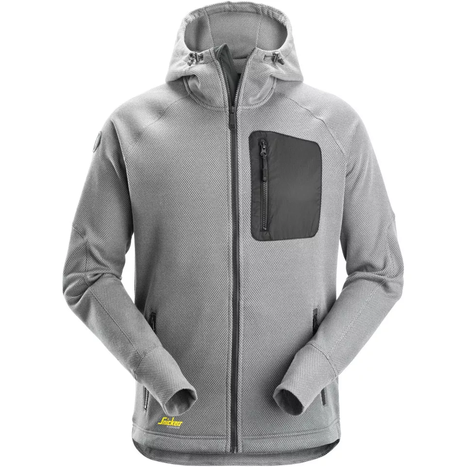 Sweater met kap/fleecevest - 8041 -...