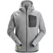 Snickers Hoodie Jacket Sweatshirt Fleece - 8041 - Grey - Size S / pc
