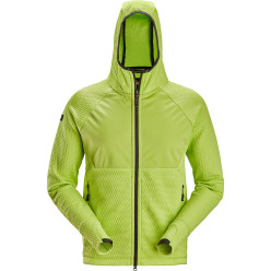 Veste thermique à capuche - 8405 - lime - Snickers M / pce