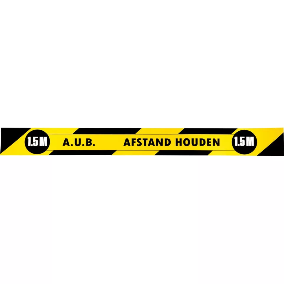 Self-Adhesive Floor Sign Keep 1.5...