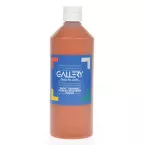 Gallery gouache flacon de 500 ml, brun clair