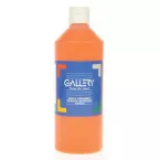 Gallery Gouache, 500 ml Bottle, Orange