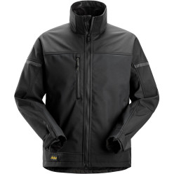 Jas softshell stretch - 1216 - zwart - Snickers L / pce